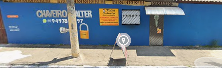 Fachada Chaveiro Walter